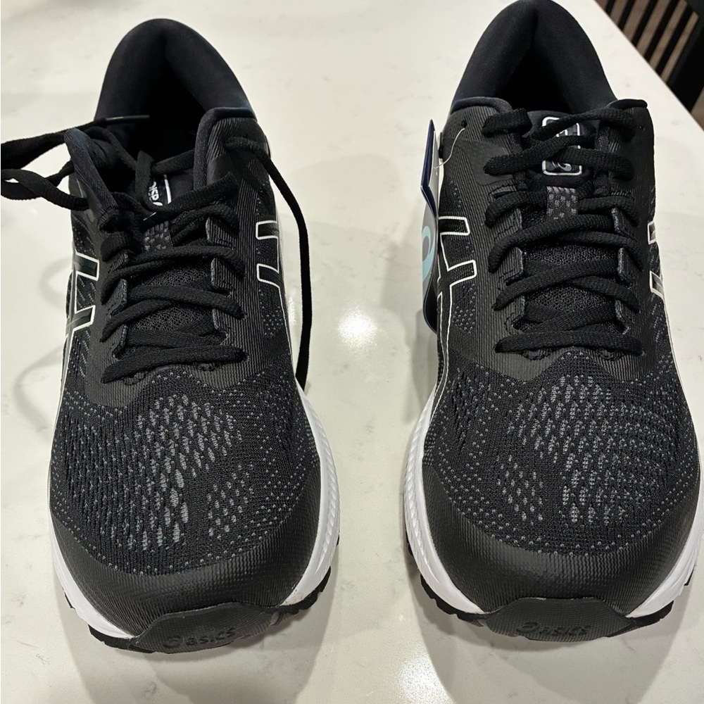 ASICS Gel Kayano 26 Black/White Athletic Sneakers Womens 13 - Picture 2 of 7